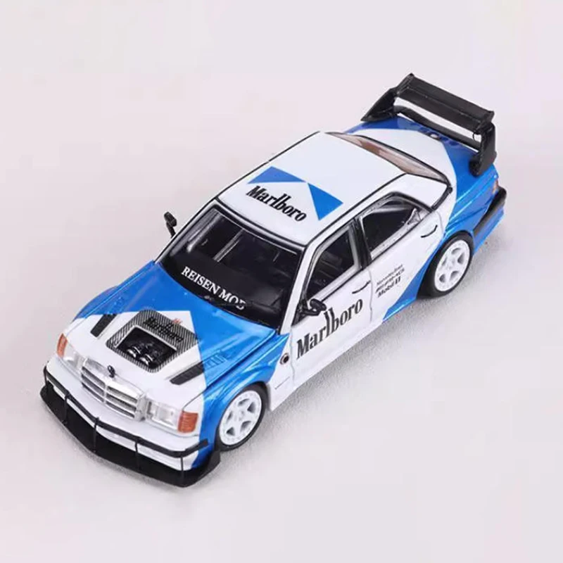 

RM 1:64 Масштаб 190E W201 Модификация широкого тела из сплава Модель грузовика Коллекция Дисплей Игрушки Подарки Сувениры