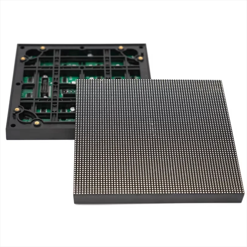 고화질 P2.5 64x64 도트 야외 RGB LED 매트릭스 스크린 160x160mm LED 모듈 구리 와이어 구리 브래킷 광고 디스플레이