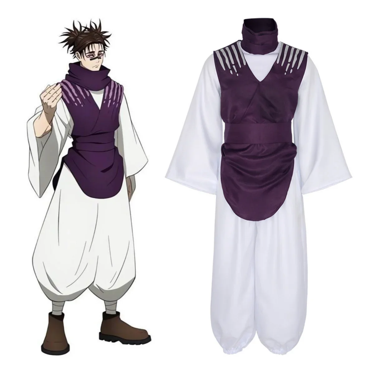 

2025 Halloween Anime Jujutsu Kaisen Choso Cosplay Kostuums Kimono Set Heren Halloween Party Kostuum Vrouwen Prestaties Uniform