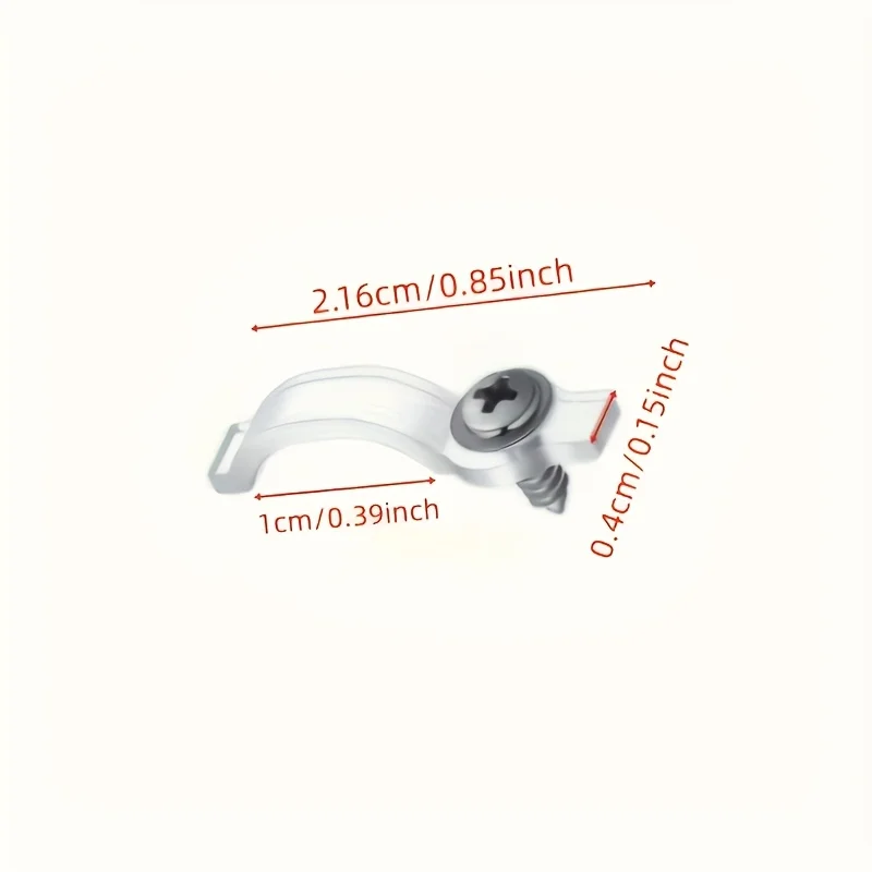 LED light strip installation bracket, simple and beautiful, convenient and practical, suitable for both indoor and outdoor use.