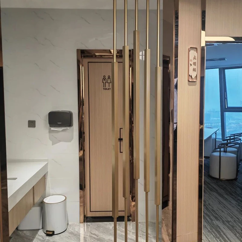 Multi-Style Restroom Signage Toilets Signboard Bathroom Door Plate Acrylic Public Toilet Sign Wholesalesignboardhotel Mall Plate