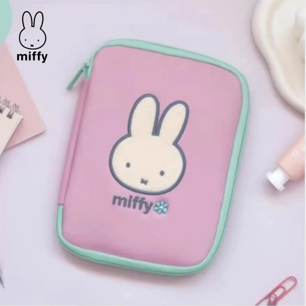 

Miffy Storage Bag Makeup Bag Kawaii Cute Cartoon Portable Multi-functional Bag Handbag Gift Toy