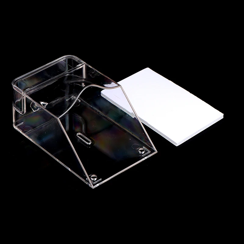 Transparente à prova dwireless água capa para campainha sem fio anel botão clara casa campainha capa para chuva e neve