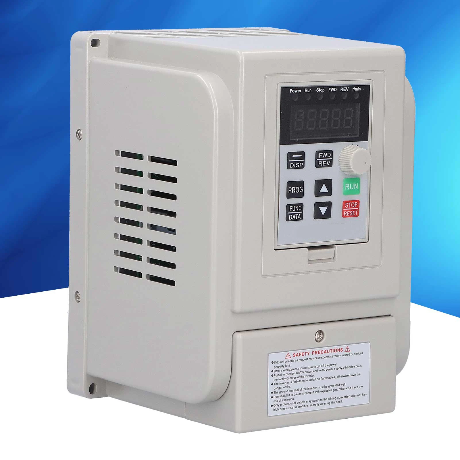 Inverter Ingresso monofase Uscita trifase Regolatore di velocità del motore 220 V 1500 W AT5‐1500X Convertitore a frequenza variabile