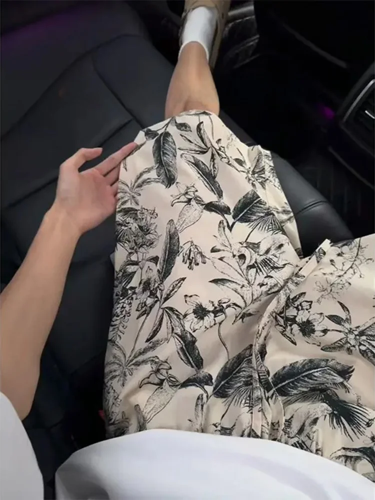 

Hawaii Beach Vaion Qui Dry Loose Fit fiti Thin Cool Feeling Men's Summer orts Straight Leg Five-Quarter Pants