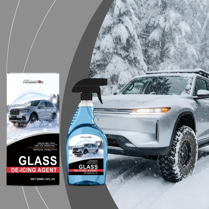 

Auto Glass Deicing Spray Windshield Antifreeze Auto Glass Defogger Glass Cleaner Long Acting Cleaner for Automobile Driving