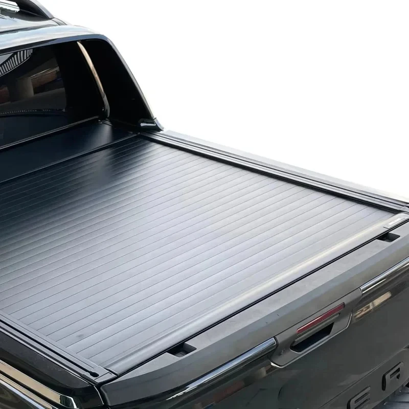 

High Quality New Tonneau For F0 Ft Aluminium Alloy Retractle Roller Lid Roll-Up Cover Auto Parts