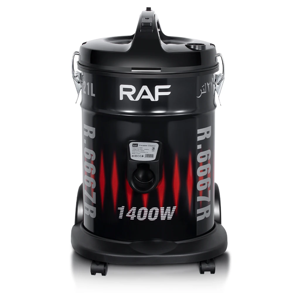 2025 العلامة التجارية المتميزة 21L طبل التنظيف الجاف مكنسة كهربائية منزلية