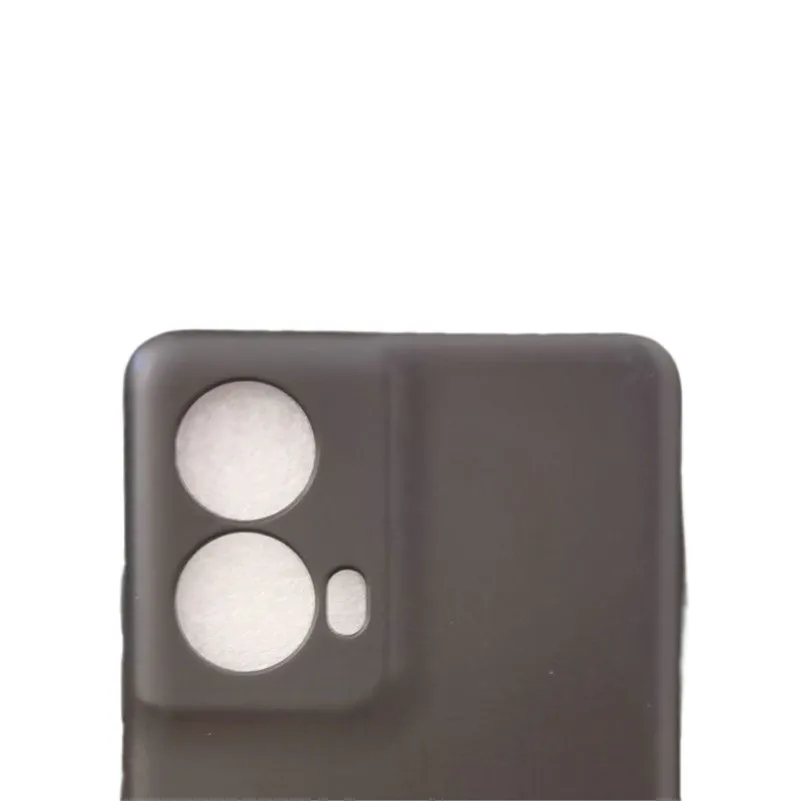 2 قطعة ل Moto G85 5G حافظة G 85 بولي يوريثان لينة أسود سليم ماتي غطاء من السيليكون لموتورولا موتو G85 الغطاء الخلفي MotoG85 الهاتف قذيفة