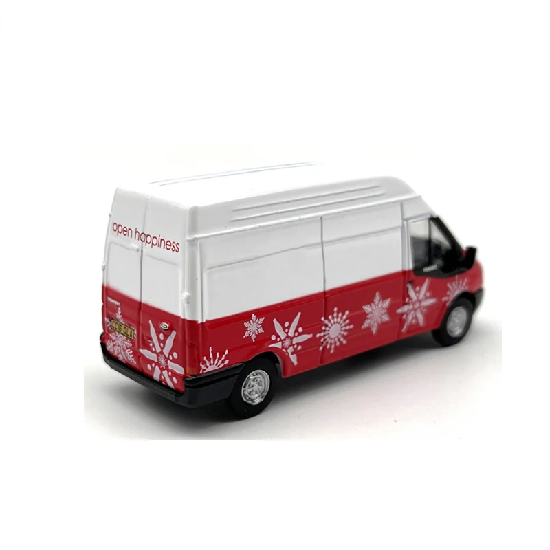 1:76 Scale Diecast Alloy Ford Cola Transport Vehicle Model Christmas Restrictions Classic Adult Toy Gift Souvenir Static Display