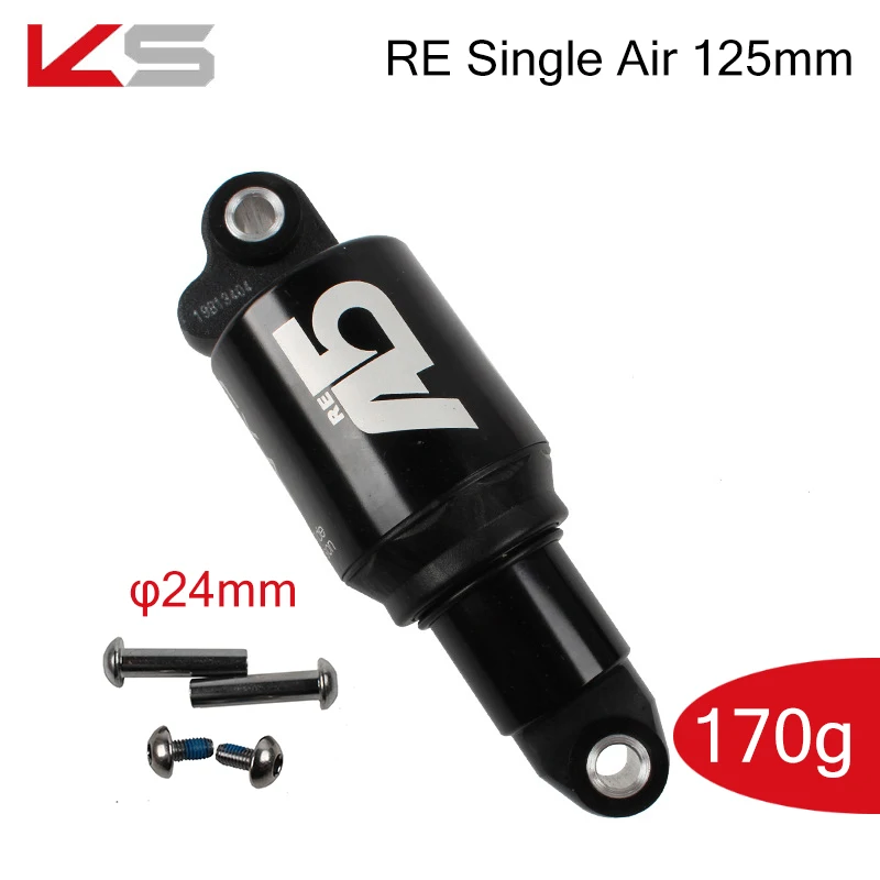 KS A5 RR1 Rear Shock MTB Solo/Dual Air Suspension 125 150 165 190 MM Bicycle Bike Air Pressure Absorber Cycling Parts