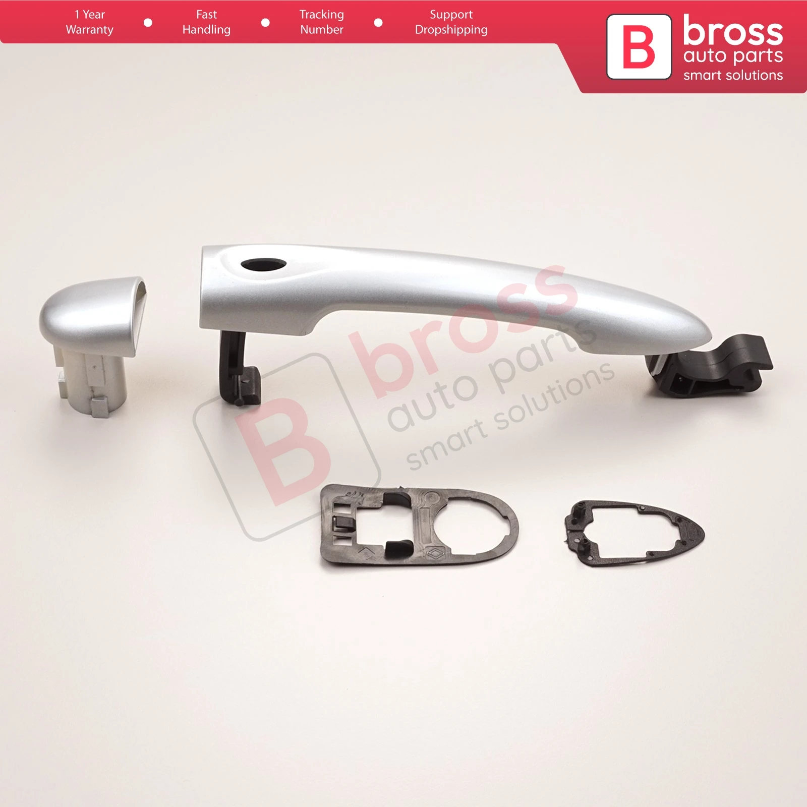 BDP1168  Exterior Door Handle With Sensor Chrome Color 806B08422R For Renault Fluence Megane 3 Clio 4 Scenic 3 Captur 1