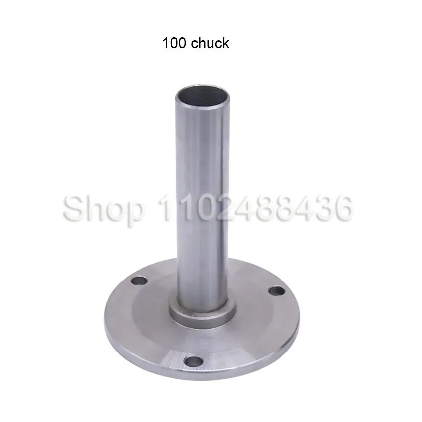 Spindle Shaft Diameter 25mm Through Hole 18mm/22mm Chuck Flange Back Plate Base Adapter 80mm/100mm