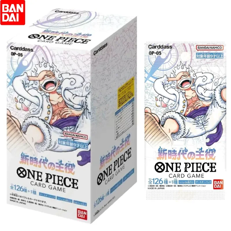 One Piece Anime Original  Op-05 Awakening Of The New Era Tcg Collection Card Japanese Version Child Boy Toy Birthday Gift Figure