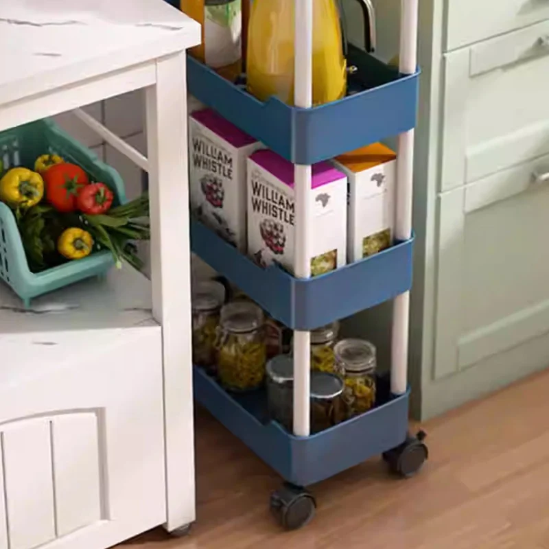 Kitchen Storages Storage Organizer Portable Trolley Trolleys Home Furniture Organizers Drawers Steps Auxiliary Troley Roulette