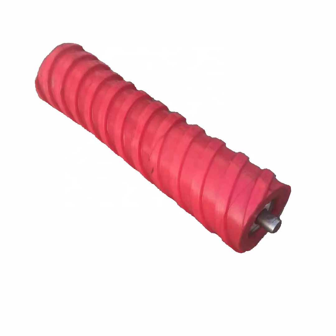 Belt Conveyorself Alignment Thread Roller Manufacturer Polyurethane Roller