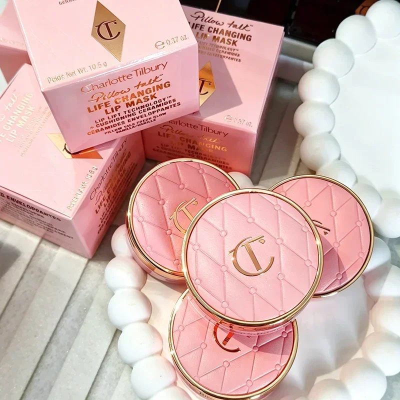 Hot Charlotte Lip Gloss Lip Moisturize Wrinkle Reduction Hydrating Lip Mask Lip Lightening Exfoliating Lip Balm Tilbury Makeup
