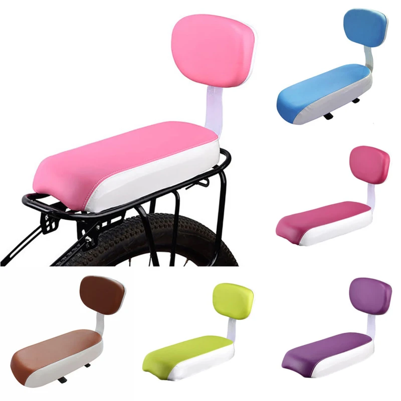 Parts Bicycle Bicycle Rear Seat Saddle Bicycle Child Seat With Backrest With Handle Armrest Cycle Accessories