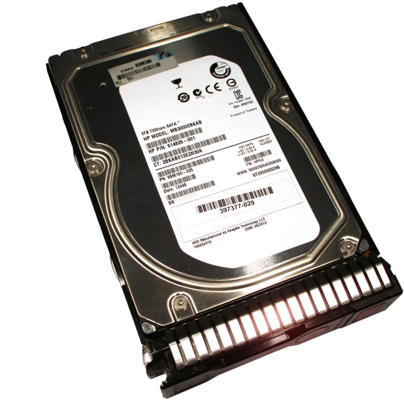 

100%New In box 3 year warranty 628061-B21 628182-001 3TB 7.2K SATA 3.5 6G Need more angles photos, please contact me