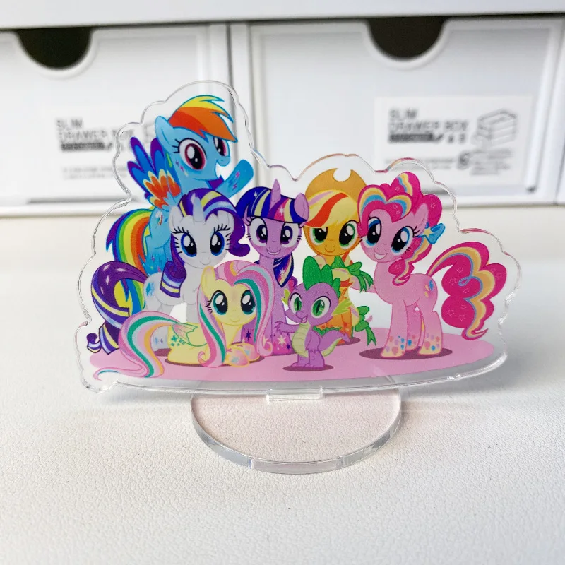 البوب الكرتون بلدي ليتل المهر ملصق الاكريليك سطح المكتب ديكور لطيف فتاة تحت عنوان الديكور لعبة البضائع الإبداعية التبعي #1