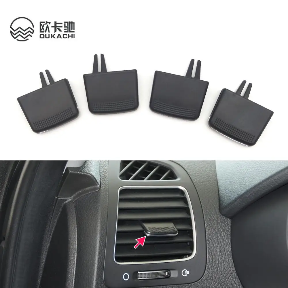 Car Front Row Center Left Right A/C Air Vent Grille Tab Clip ABS+PC Air Conditioner Outlet Repair Kit for Kia Sorento 2011-2018