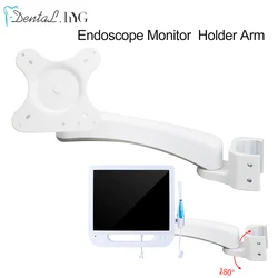 45mm /50mm fotel dentystyczny jednostka LCD uchwyt monitora ramię metalowe dla kamera wewnątrzustna endoskop uchwyt