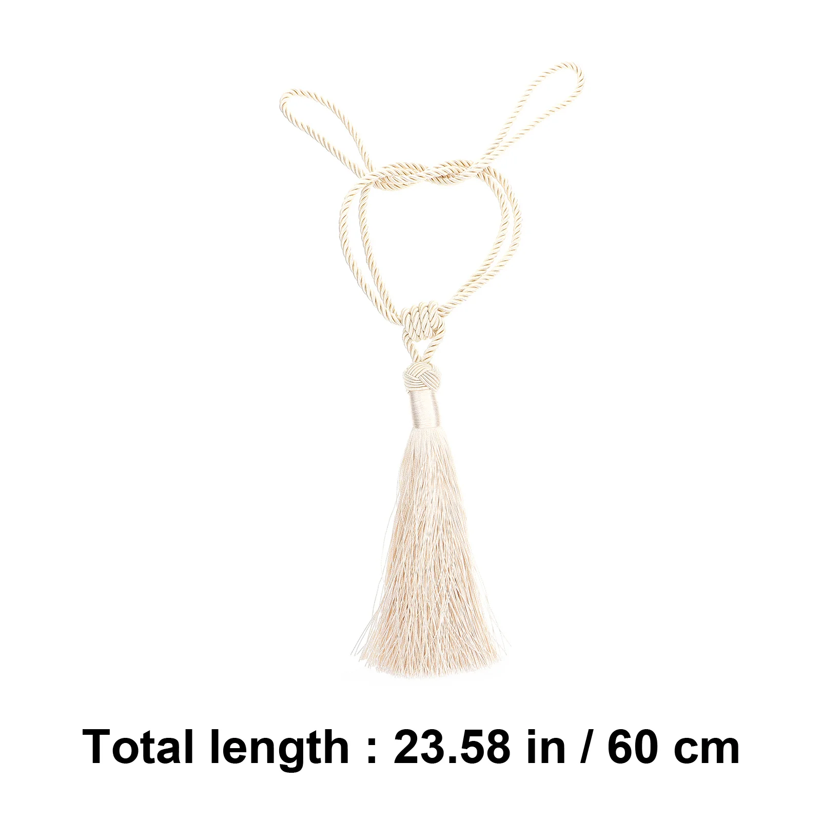 2 pçs tecido cortina tiebacks borla corda decorativa tiras de ligação para janela sala estar quarto casa hotel uso