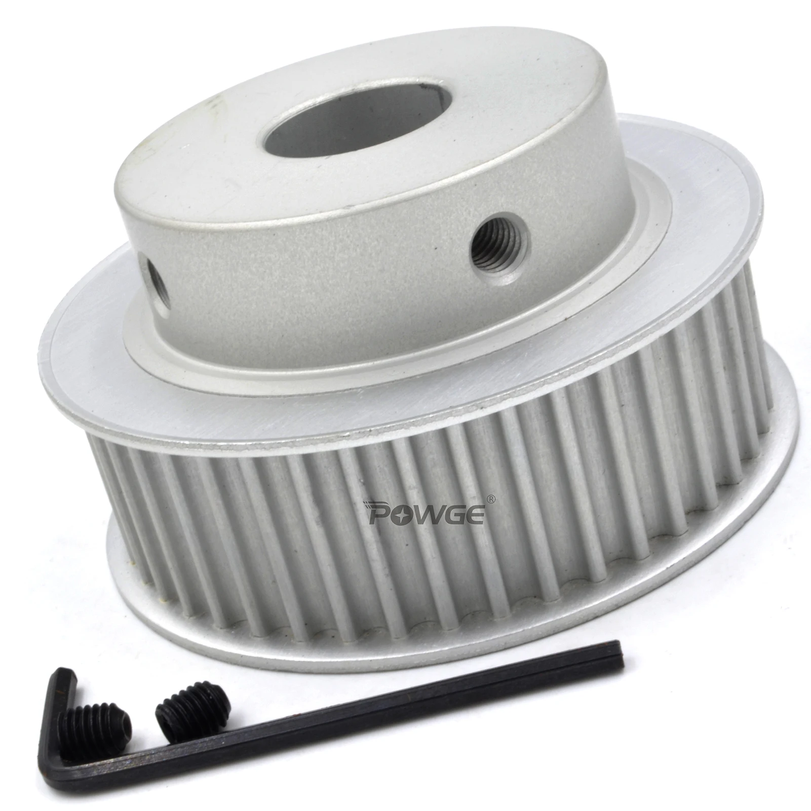 POWGE 46 48 الأسنان HTD 5M توقيت بكرة BF تتحمل 8/10/12/14/15/16/17/18/19/20/22/24/30 مللي متر ل HTD5M عرض الحزام 15/20/25 مللي متر 46T 48T #5