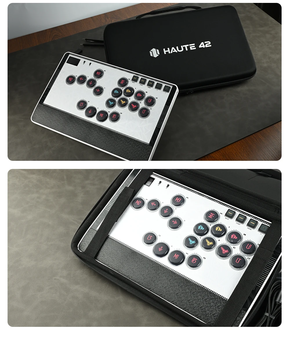 Haute42 Protective Carrying Bag Case For Hitbox Leverless Controller Storage Bag for Haute42 Controller Portable Travel Handbag