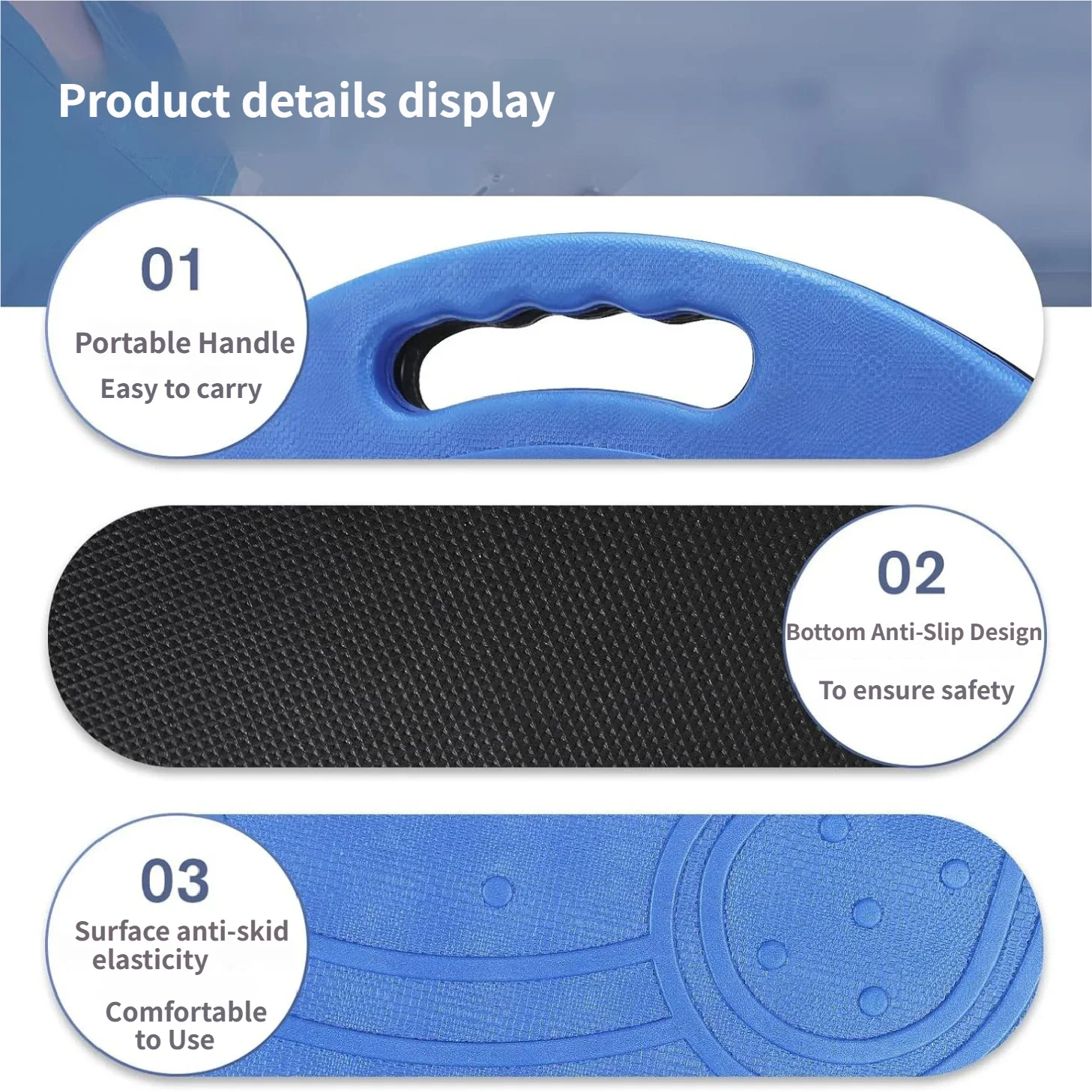 Elderly Person Transfer Board with Rotating Disc and Bed Care Turntable for Hospital & Home Use