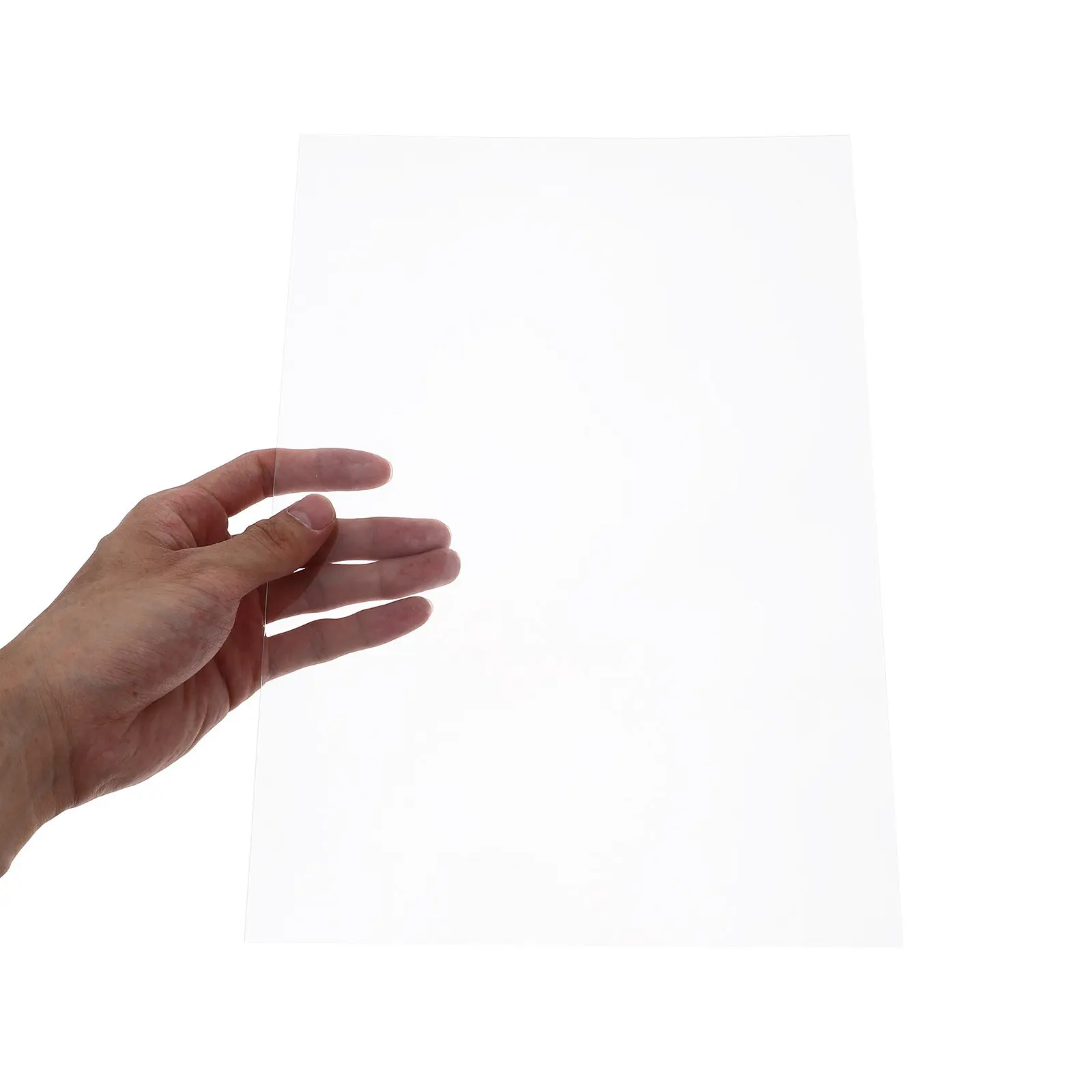 

10Pcs Clear Printable Transparency Sheets 18.65x5.5 Inch Plastic Stencil Sheets for Painting Reusable Craft Material 3D Printing