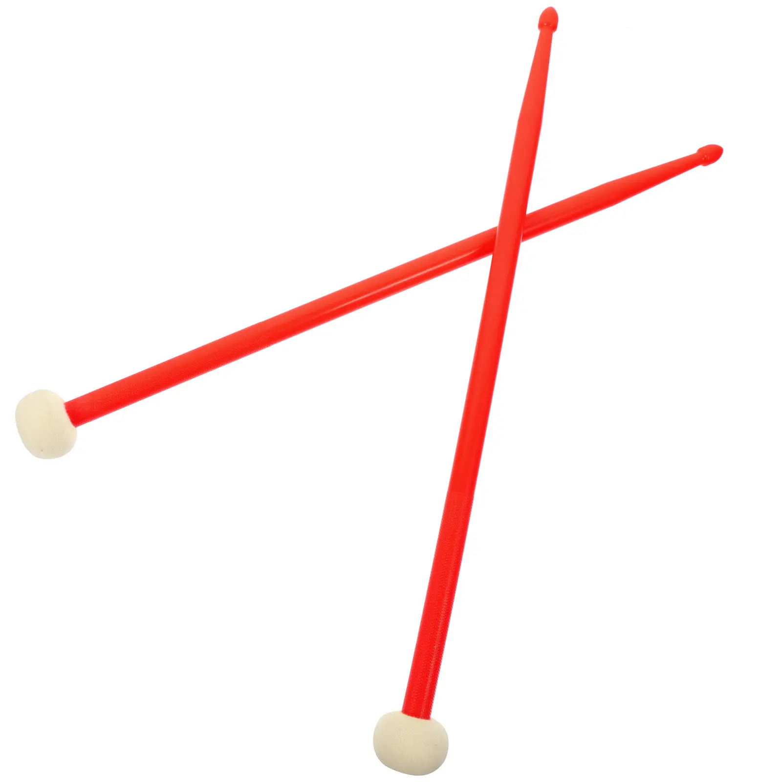 

1 пара двусторонних барабанных палочек: натуральные, обеспечивающие сбалансированную игру, для тренировок и практики, широкое применение