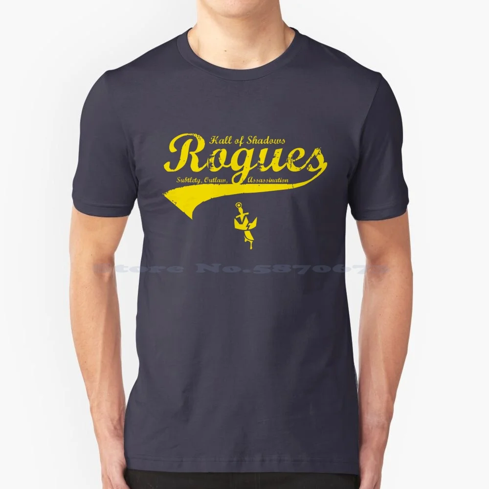 Rogue T Shirt 100% Cotton Tee Wow World Of Rogue