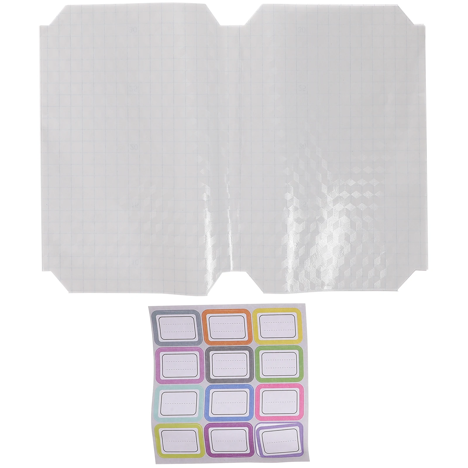 20pcs Frosted Book Film Self Adhesive Plastic Sleeves Waterproof Dustproof Covers for Textbooks Protective Covers