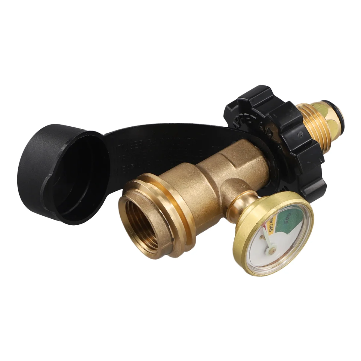 

New High Low Gas Pressure Gauge Level Indicator Pol Propane Lpg Bottle Cylinde Outdoor Gas Tank Adapter