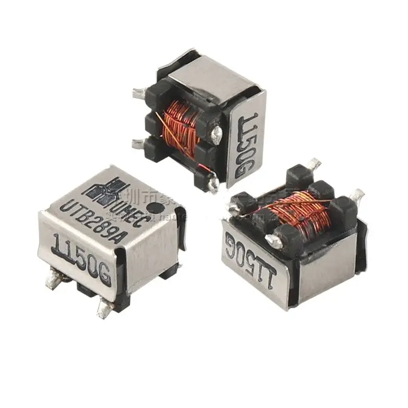 10PCS/ EE5.0 miniature four-pin imported patch 5UH 1:1 isolation high frequency signal isolation pulse power transformer BX8153