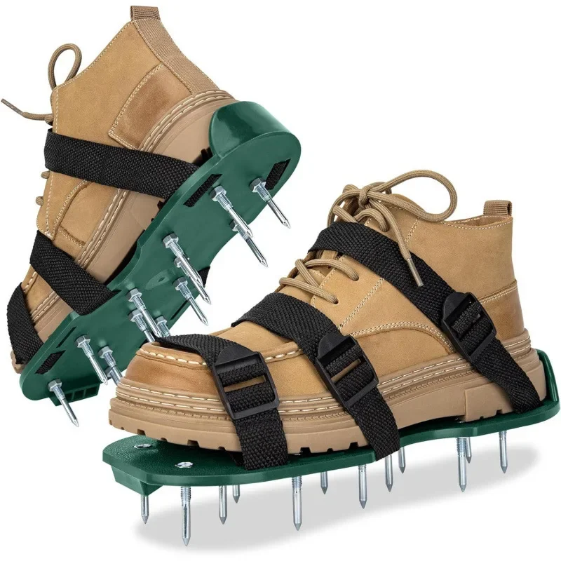 

Garden grass, soil loosening grass spikes lawn inflatable soil loosening shoes self-leveling epoxy garden tools