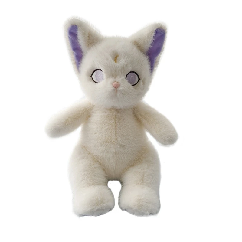 

Soothing Doll Lovely Witch Kitten Hugging Doll Stuffed Animals Birthday Gift 15UB