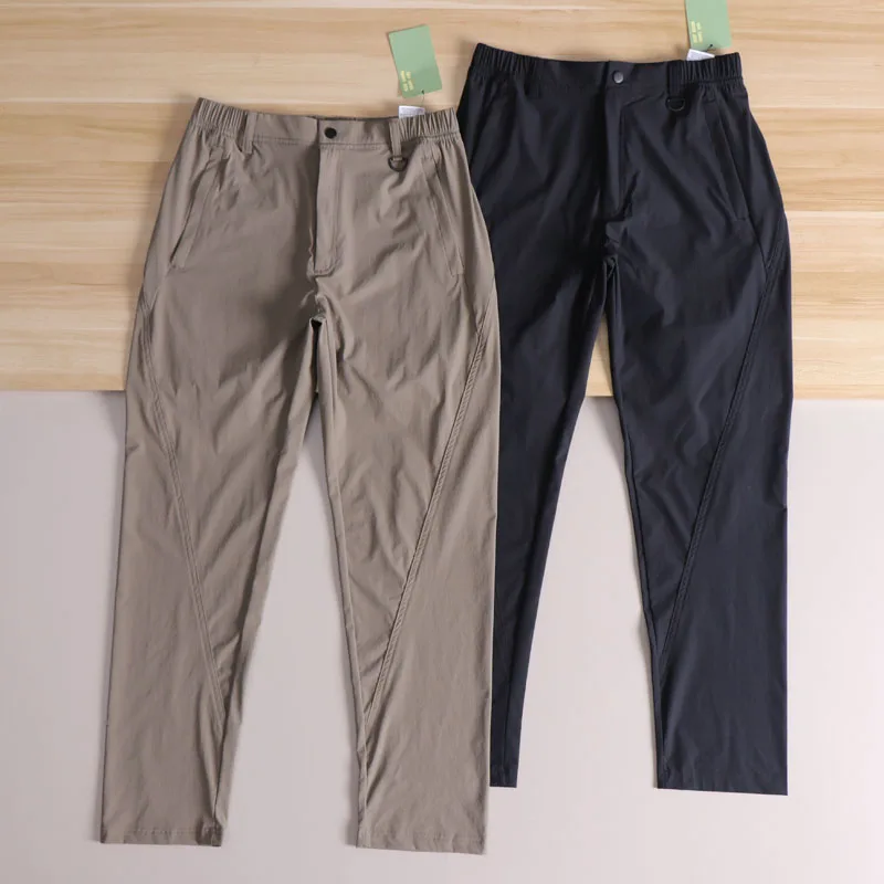 

Мужские летние уличные тонкие дышащие износостойкие повседневные брюки Qui-Drng, прямая рабочая одежда Faion Urban Sle