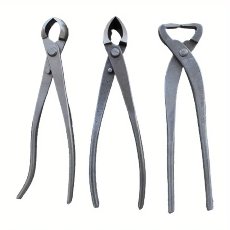 Bonsai Root Cutting Alicate Knob Cutter Côncavo Edge Cutter Ball Shear Scissors Landscape Modeling Garden Bonsai Tools 210 mm