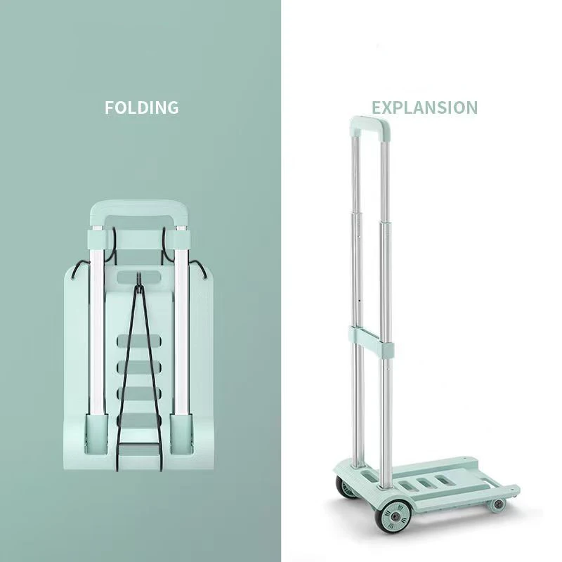 

Автомобильная уличная портативная ручная тележка из алюминиевого сплава, легкая складная тележка для пикника и путешествий