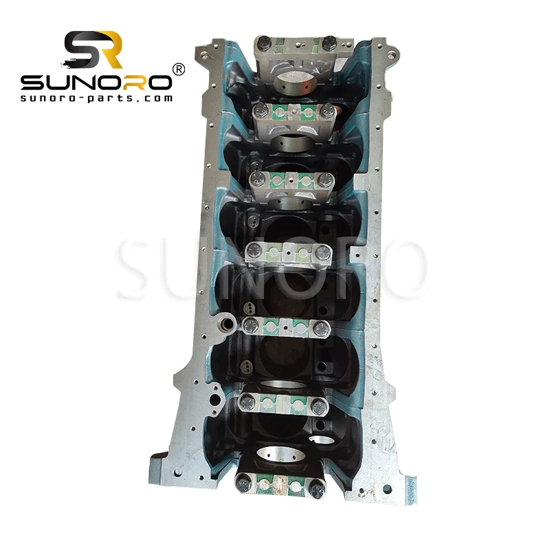 High Quality Manufactory Diesel Engine DE12 DE12TIS Cylinder Block For Doosan Excavator Rebuild Kits