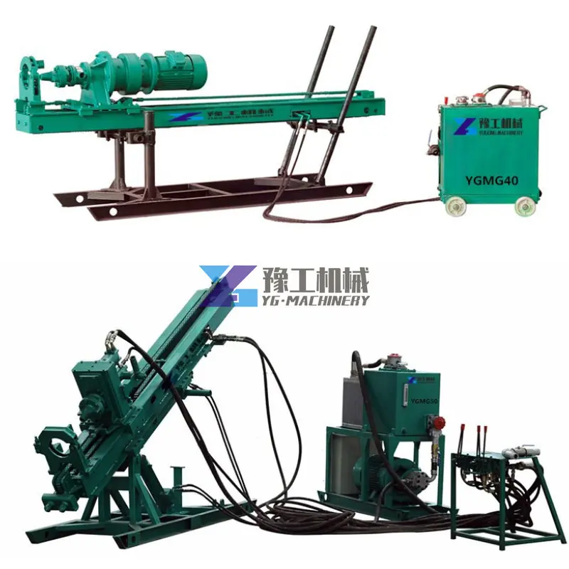 Tie-back Bolt Drill Rig Rotary Head Drilling Machine Down The Hole Hammer Drill Rig for Sale