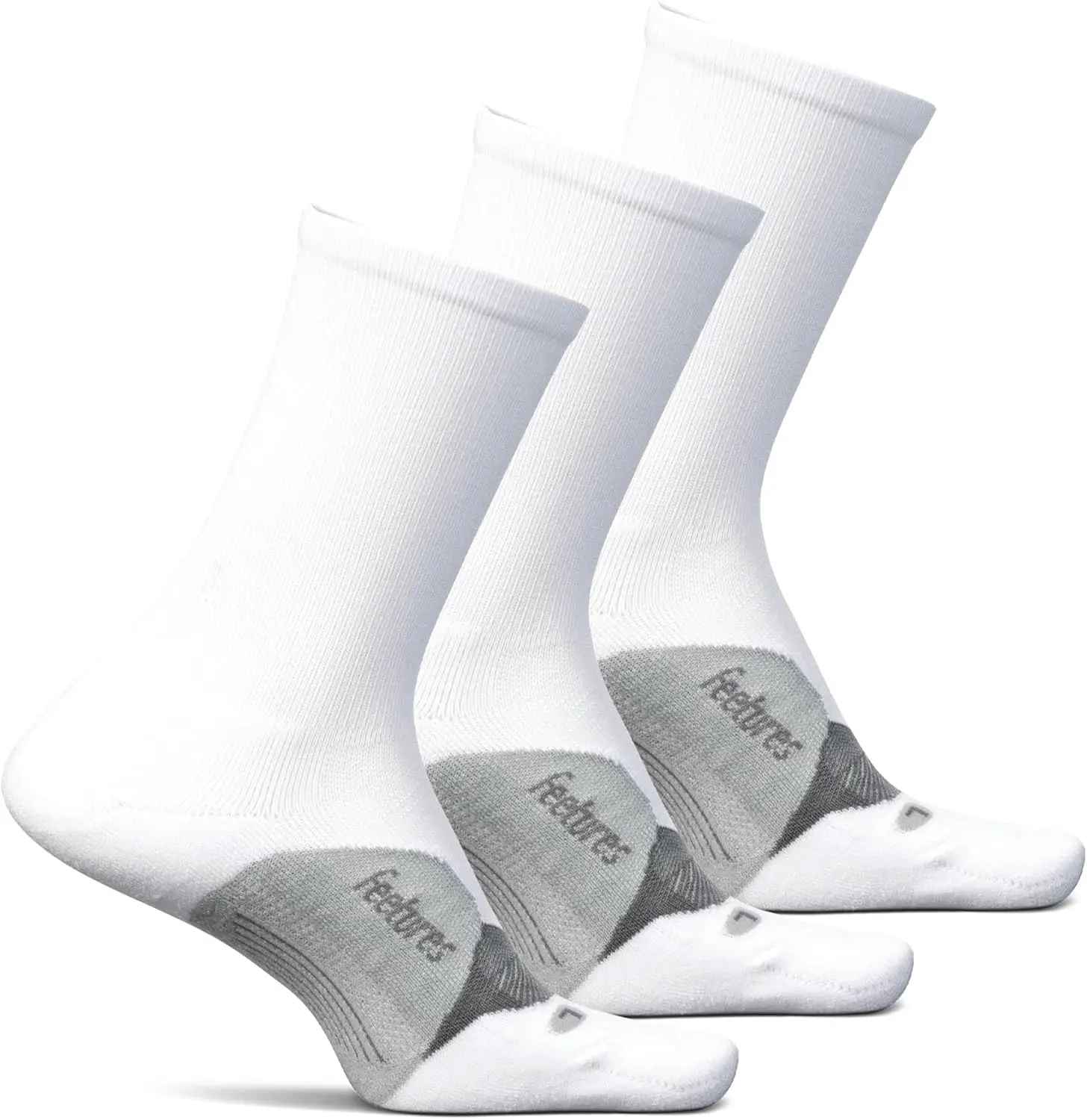 

Elite Light Cushion Mini Crew Socks with Targeted Compression for Sports