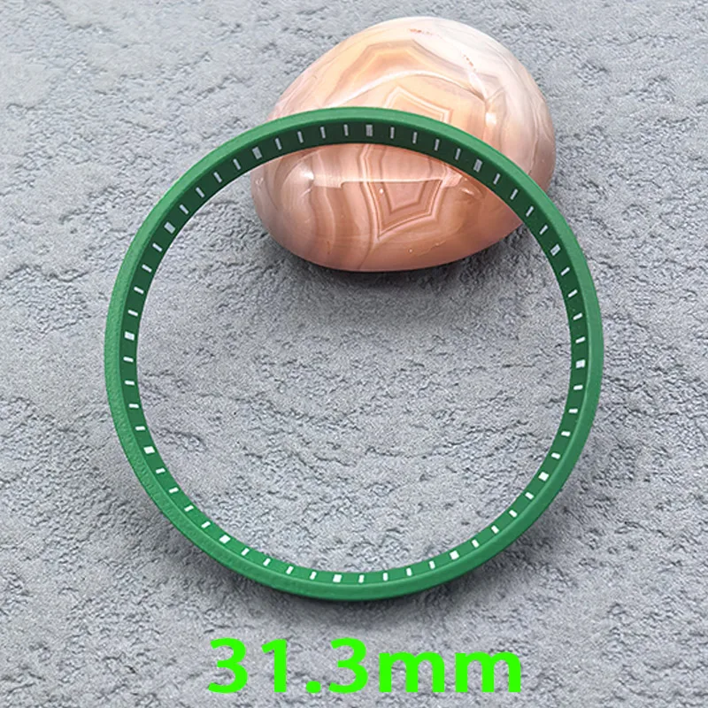 Mod NH35 Case Inner Ring 31.3mm Chapter Ring Fits King Samurai Turtle Abalone Case NH35 NH36 Movement Watch Case Inner Ring Part