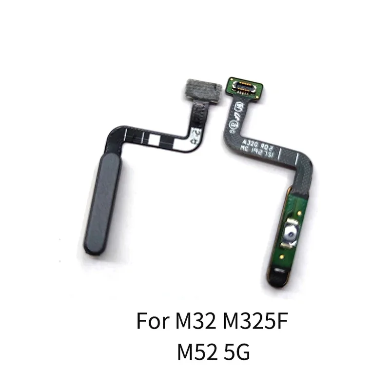 

For Samsung Galaxy M32 M325F / M52 5G Power Button Flex Cable Side Key Switch ON OFF Control Button With Fingerprint Sensor