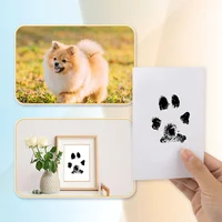 Baby Handprint Footprint Ink Pad Pet Paw Print Kit Non Toxic Clean Touch Safe Inkless Family Keepsake Newborn Baby Birthday Gift 6
