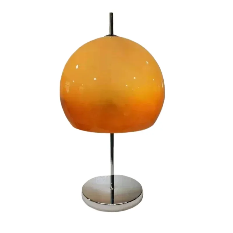 *Danish Designer Bauhaus Table Lamp Mushroom Glass Desk Light