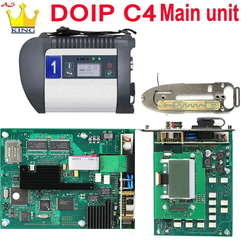 MB Star c4 SD Connect Compact ben C4 plus DOIP function Main interface Multiplexer with WIFI obd cables Mercede diagnosis tools