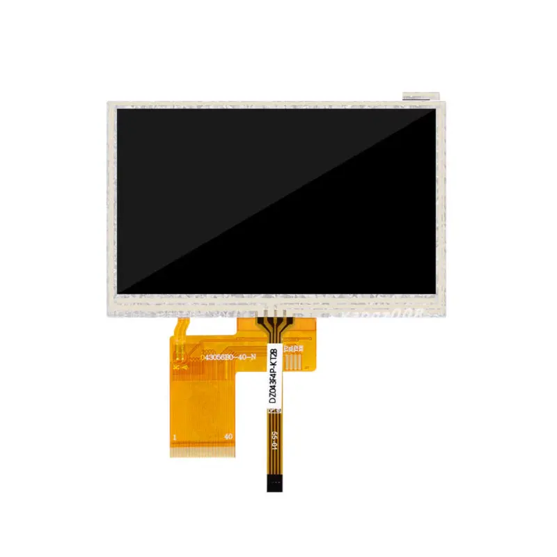 4.3 Inch Touchscreen 40 Pin Rgb 800*480 Resolutie Helderheid 500 Lcd-Scherm